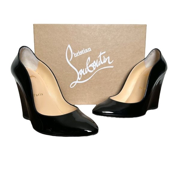 ❤️SOLD❤️Christian Louboutin Wedges - Picture 2 of 12